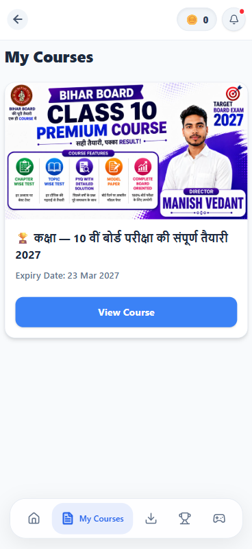 Gyan Dhara Vidyapeeth App - Premium Courses & Test Series